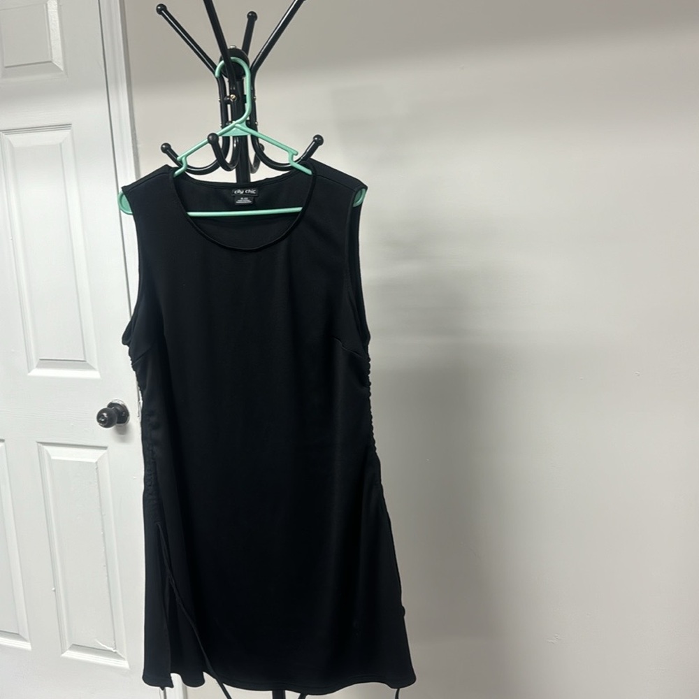City chic blouse black color size XL/22